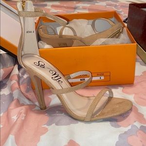 Nude heels